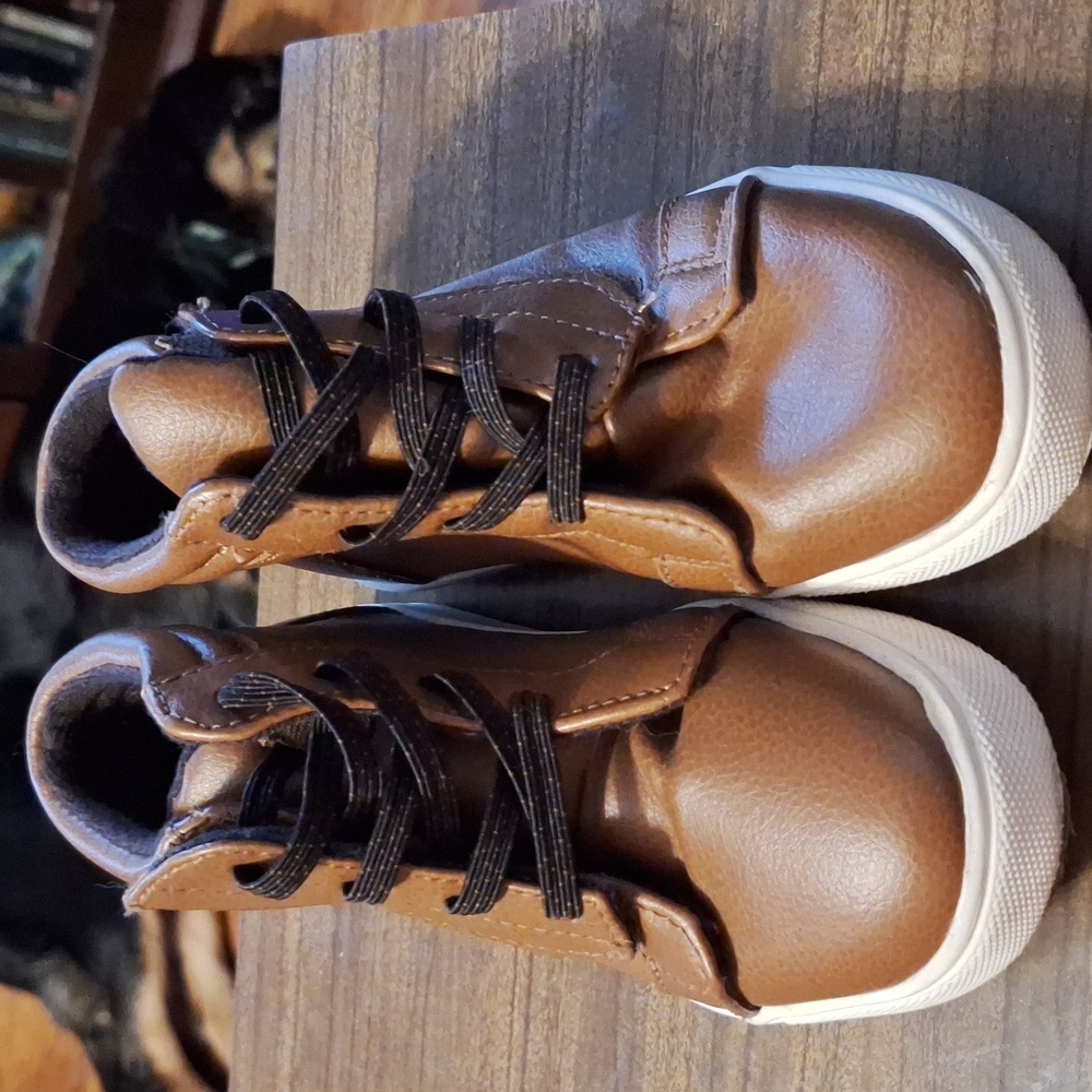 Boys Wonder Nation Brown size 1 Boots
